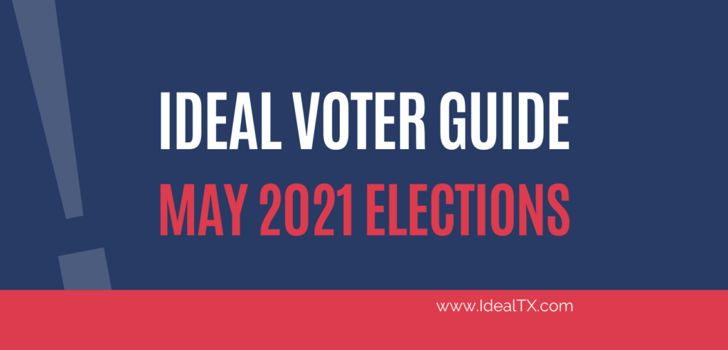 May 2021 Elections IDEAL Voter Guide and Candidate Endorsements